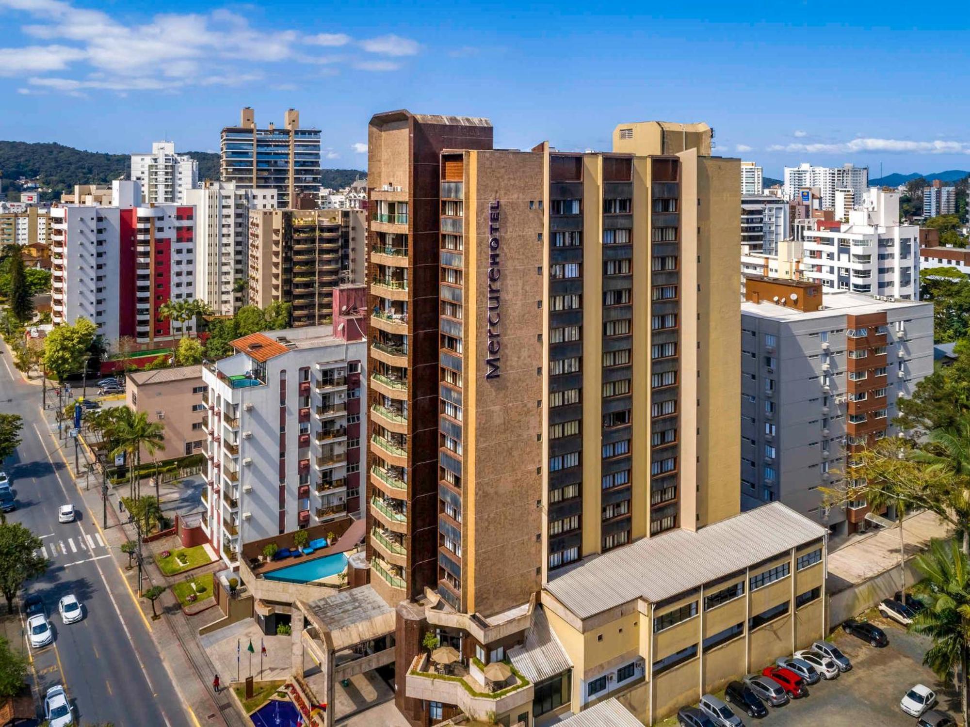 Apart Hotel Moderno Em Joinville Exterior foto